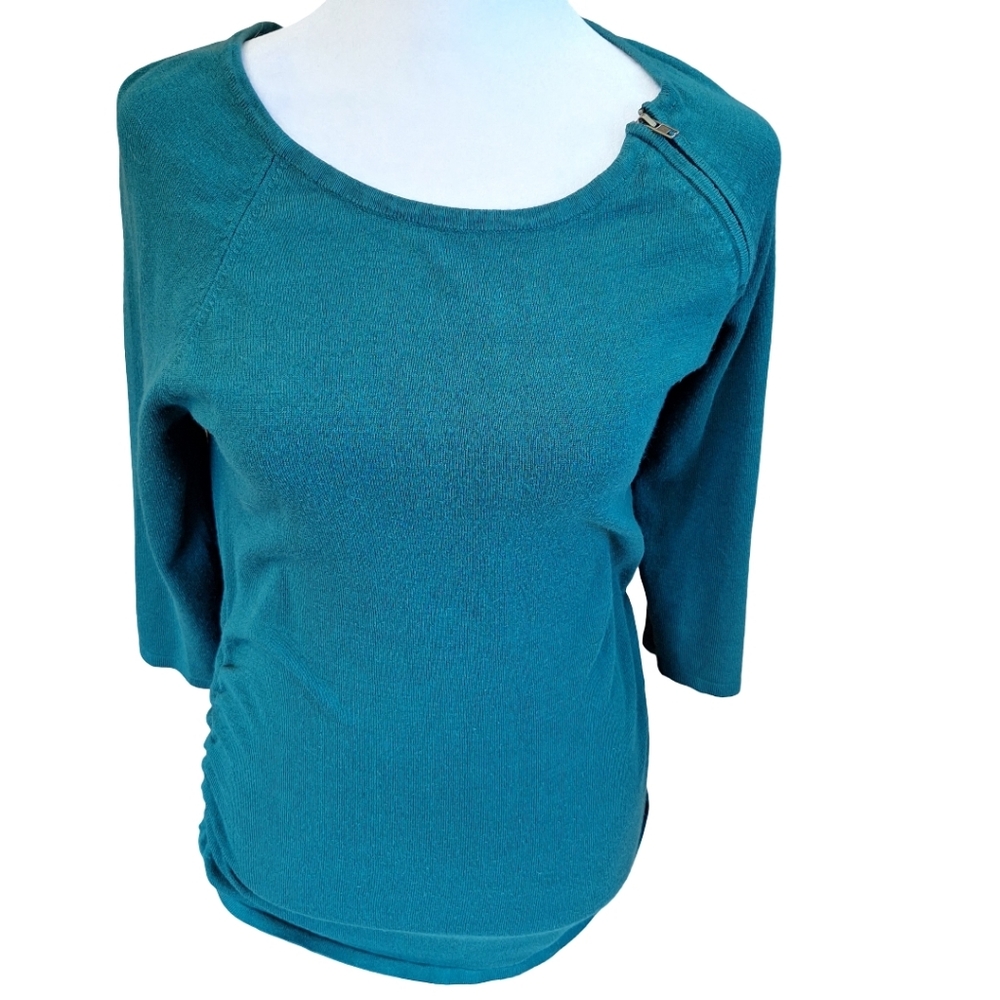 Love Always Teal Knit Top